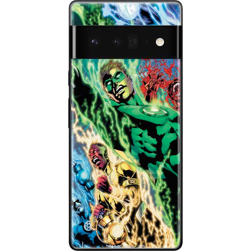 DC Comics Green Lantern Blackest Night Art work by Ivan Reis Google Pixel 6 Pro Skin